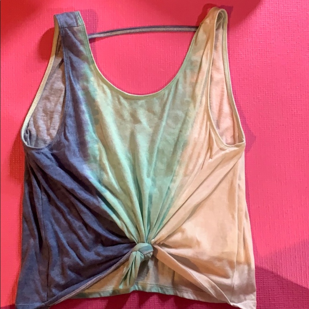 Hollister tie dye tank top